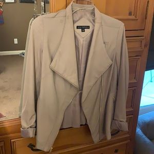 Via Spiga tab asymmetric jacket